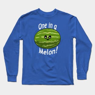 One in a Melon! Cute Watermelon Long Sleeve T-Shirt